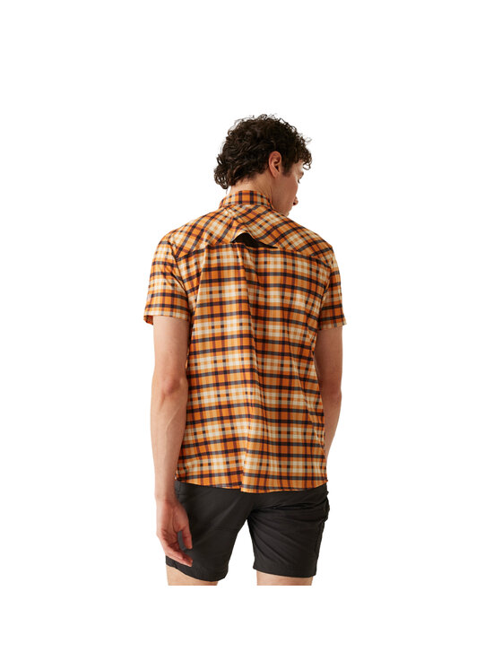 Regatta Regatta Koszula RG10912 Czerwony Short Fit