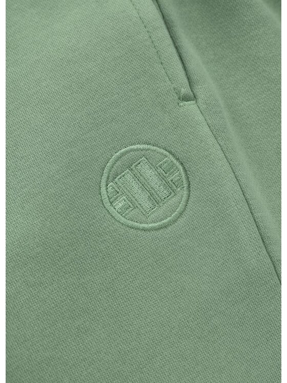 PITBULL PITBULL Spodnie dresowe Washed Manzanita Zielony Regular Fit