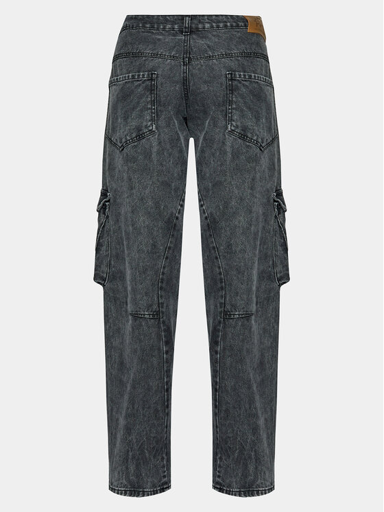 MVP Wardrobe MVP Wardrobe Дънки San Babila MVPI3PJ013.0XXXXXX Сив Wide Leg