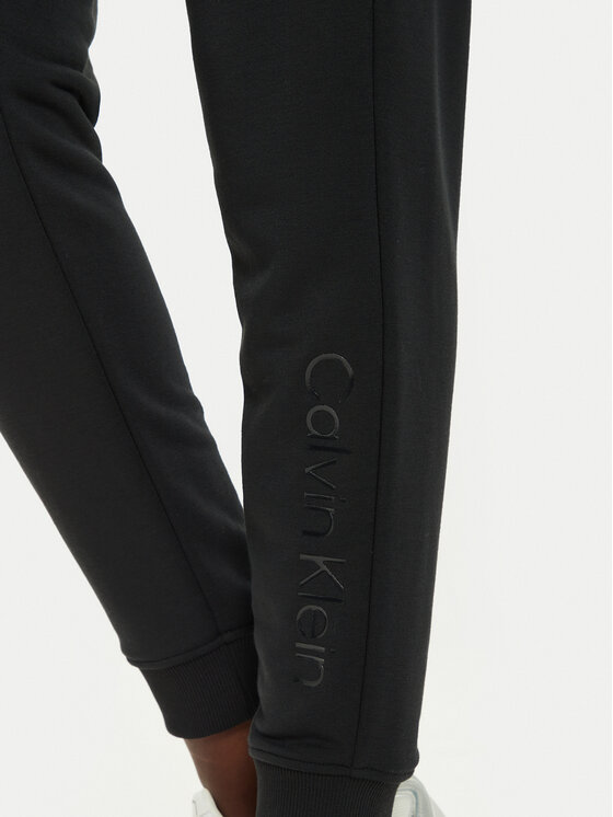 Calvin Klein Performance Calvin Klein Performance Teplákové nohavice 00GWF4P601 Čierna Regular Fit