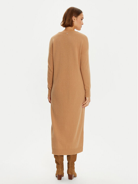 Liu Jo Liu Jo Трикотажна сукня WF4533 MS009 Коричневий Regular Fit