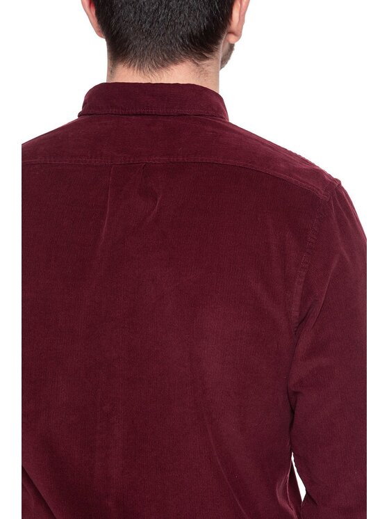 Lee Lee Camicia BUTTON DOWN Rosso Regular Fit
