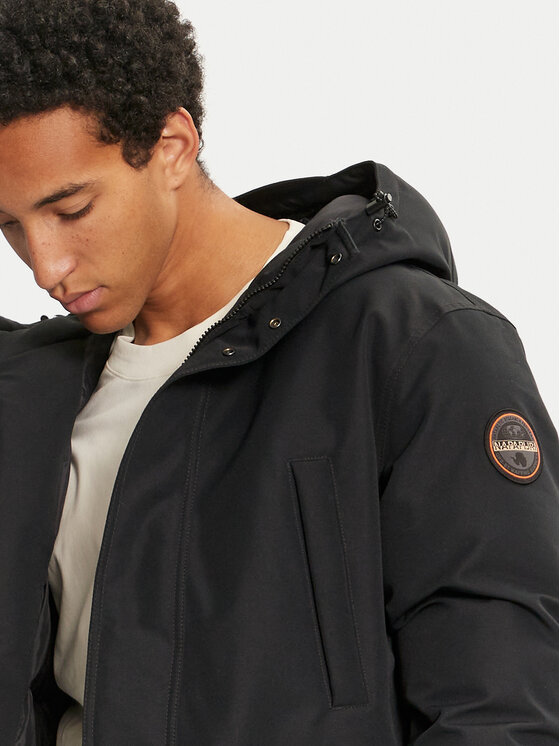 Napapijri Napapijri Winterjacke A-Cornier NP0A4IJB Schwarz Regular Fit