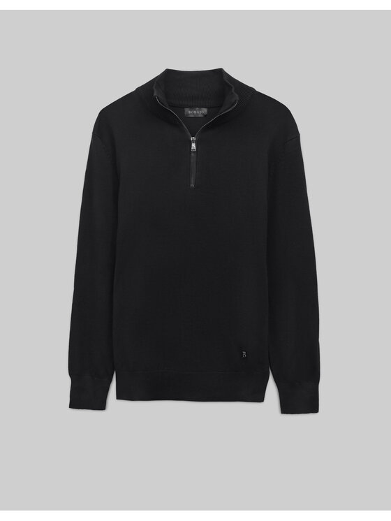 Sweter Borgio, Rozmiar XL, Czarny, gabicce