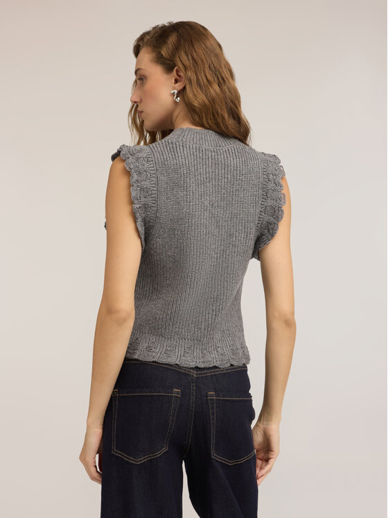 Motivi Motivi Maglione M1616001411N013 Grigio Regular Fit