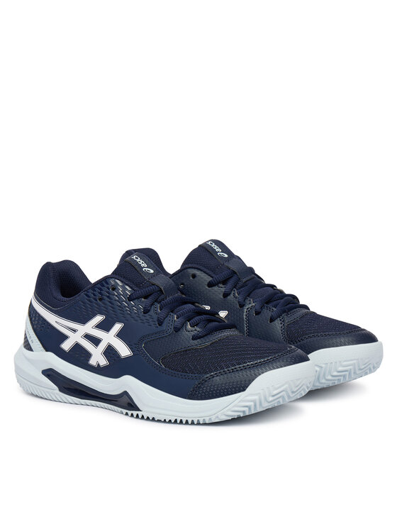 Asics Asics Boty na tenis Gel-Dedicate 8 Clay 1042A255 Tmavomodrá