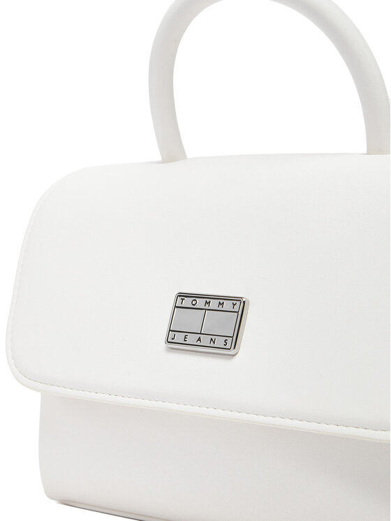 Tommy Jeans Tommy Jeans Borsetta Tjw American Cool Flap Crossover AW0AW17296 Bianco