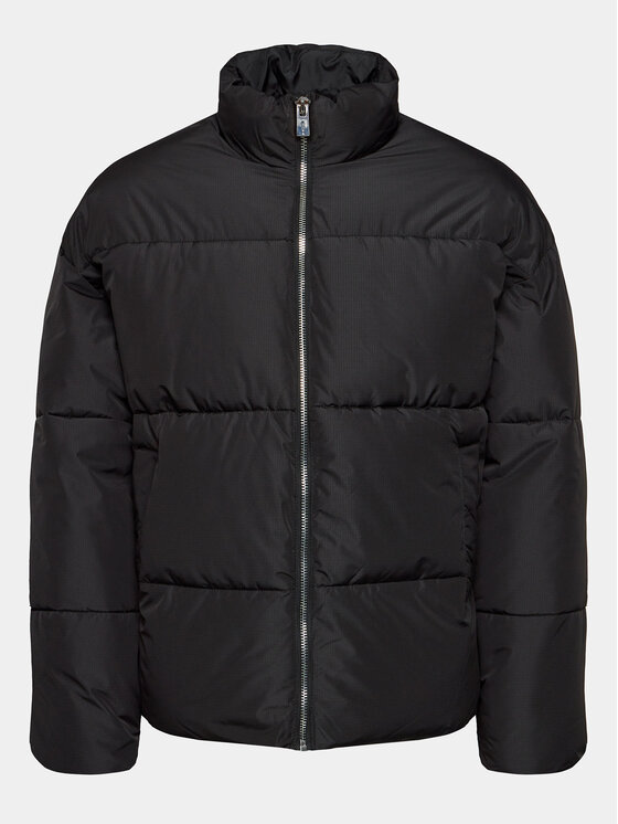 Solid Zimné bundy 21107823 Čierna Regular Fit