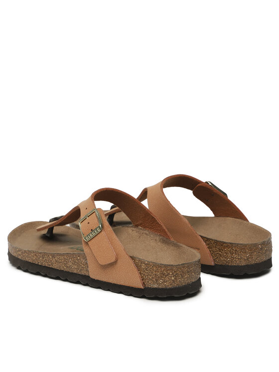 Birkenstock Birkenstock Japonki Gizeh 1025049 Brązowy