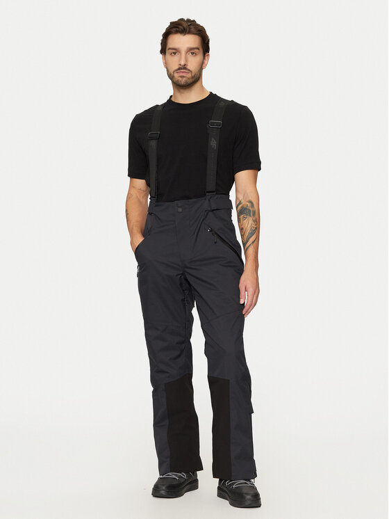4F 4F Suusapüksid 4FWAW24TFTRM0712 Must Regular Fit