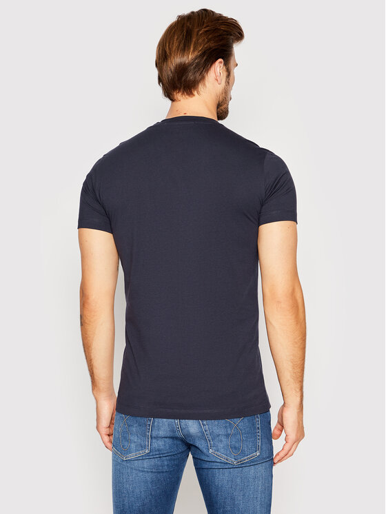 Calvin Klein Jeans Calvin Klein Jeans Majica J30J320935 Mornarsko modra Slim Fit