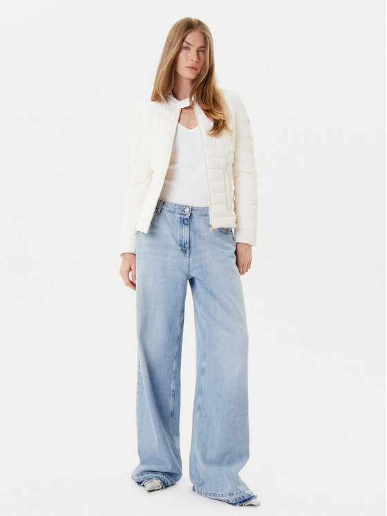 Guess Guess Prechodná bunda W5YL13 WHDQ0 Écru Regular Fit