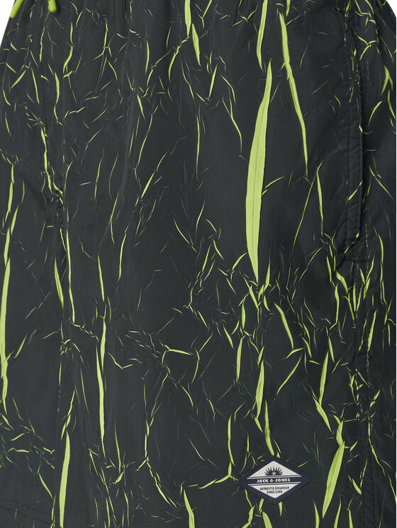 Jack & Jones Jack & Jones Pantaloni scurți pentru înot Kauai Rift 12291509 Negru Regular Fit
