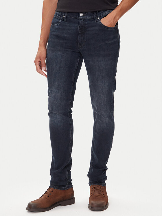 Lee Jeansy Luke 112370638 Czarny Slim Fit