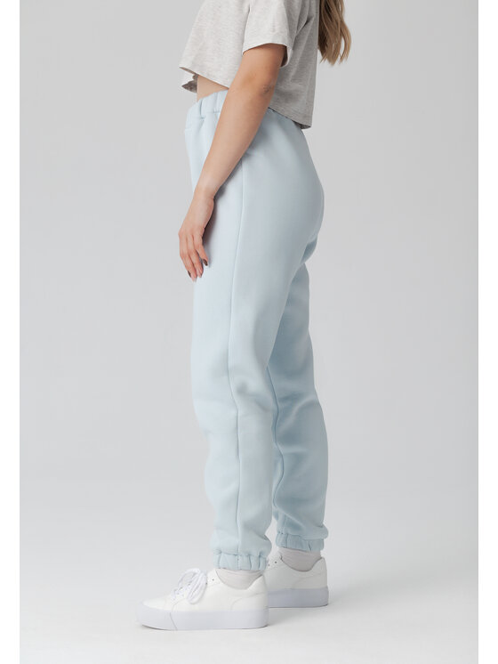 LAURELLA LAURELLA Spodnie dresowe 3UU001 Niebieski Regular Fit
