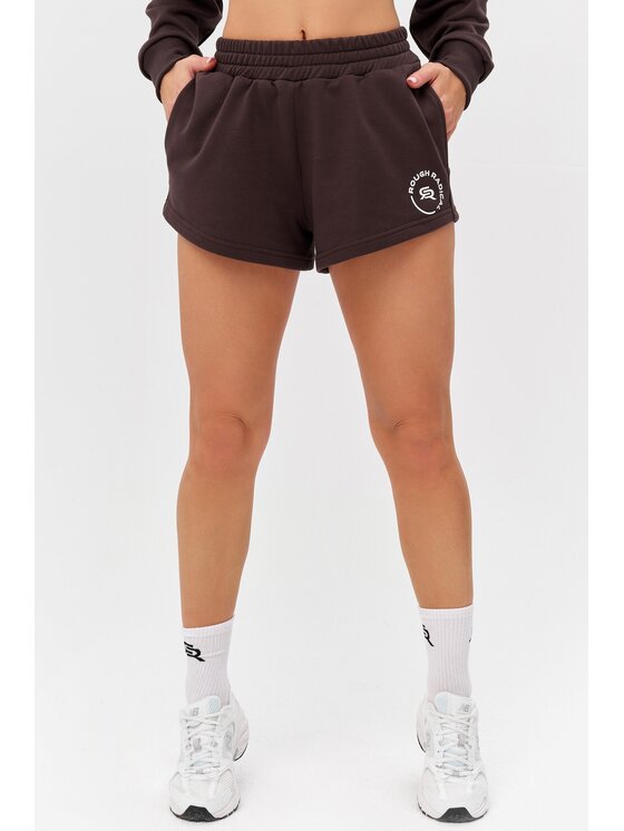 ROUGH RADICAL ROUGH RADICAL Szorty sportowe COTTON ACTIVE SHORTS WOMEN Brązowy Regular Fit