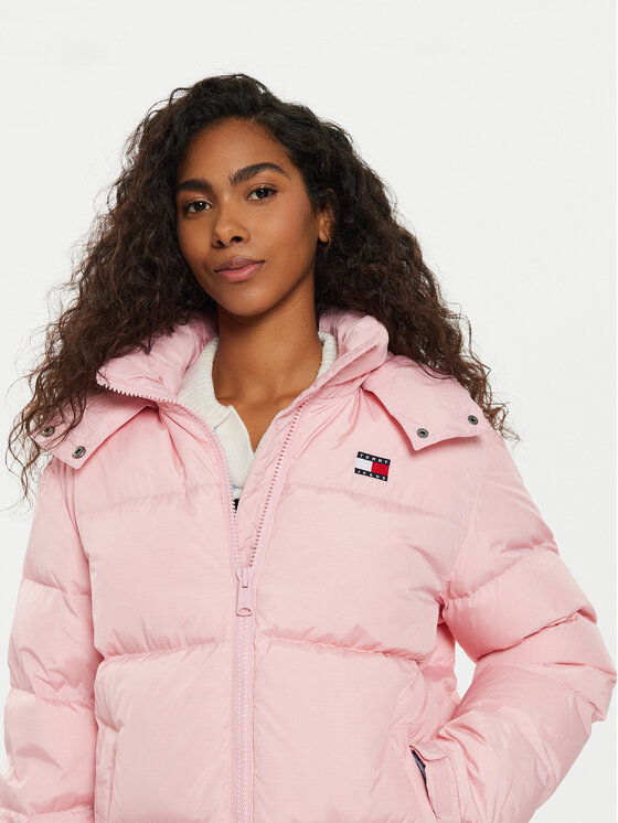 Tommy Jeans Tommy Jeans Μπουφάν πουπουλένιο Alaska DW0DW18610 Ροζ Regular Fit