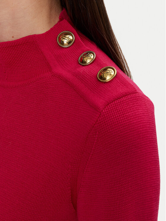 Luisa Spagnoli Luisa Spagnoli Kootud kleit Melodiosa 58421 Roosa Regular Fit