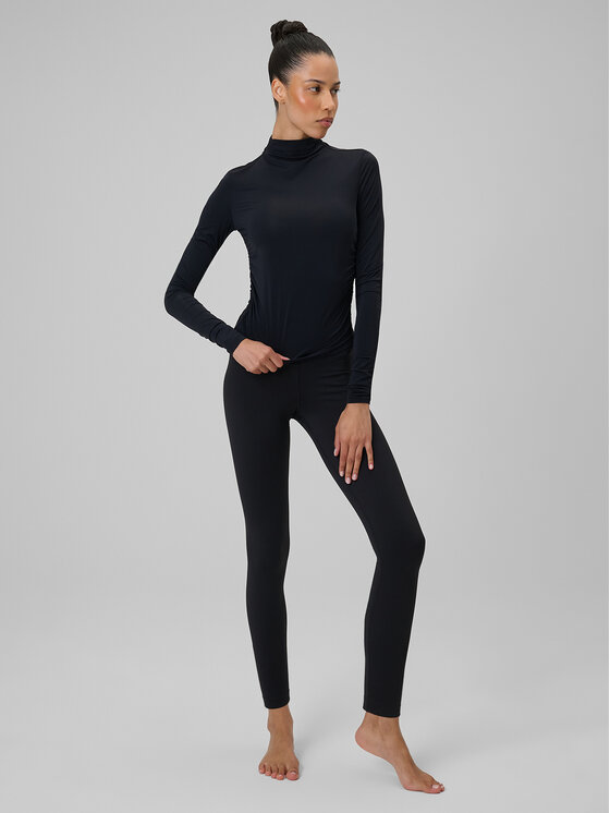4F 4F Koszulka techniczna YOGA Czarny Slim Fit