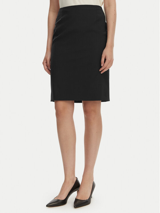Boss Fustă tip creion Vileah 50490036 Bleumarin Slim Fit