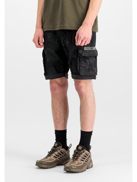 Alpha Industries Alpha Industries Szorty Camo Crew Short Kolorowy Slim Fit