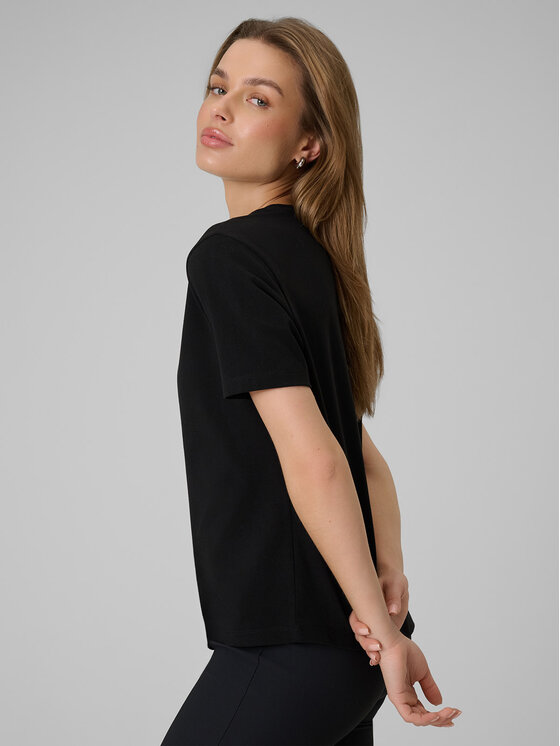 4F 4F T-Shirt WINTER CLUB Czarny Regular Fit
