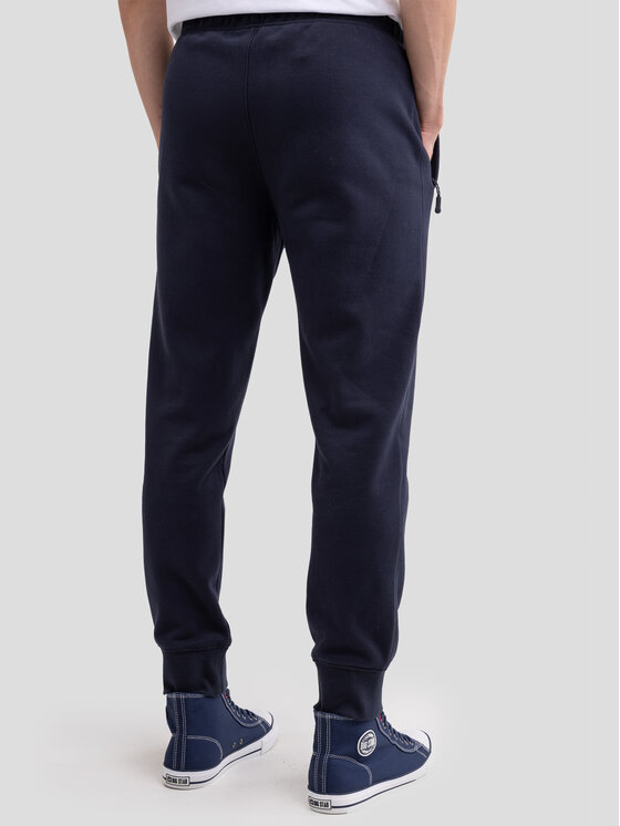 BIG STAR BIG STAR Spodnie dresowe KERSYN Granatowy Basic Fit
