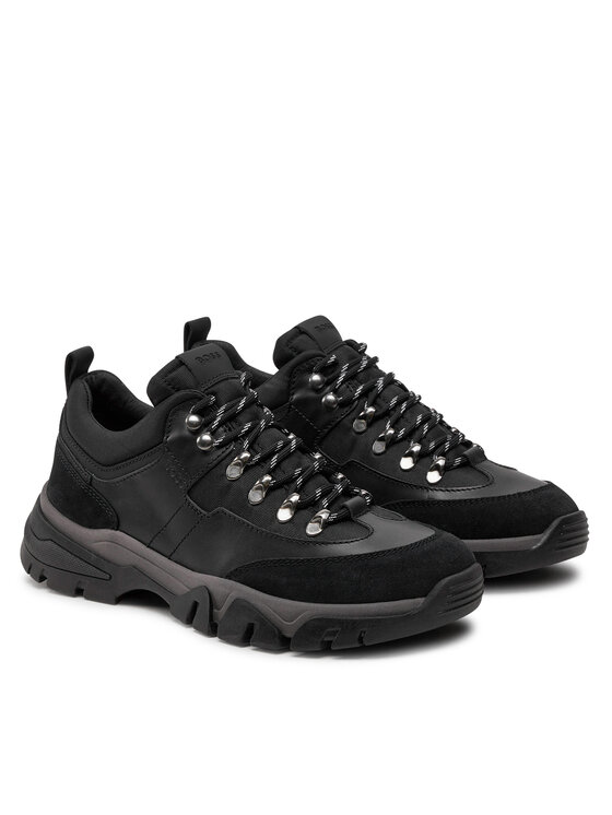 BOSS Boss Sneakersy Chester Runn Soltny 50523894 Černá