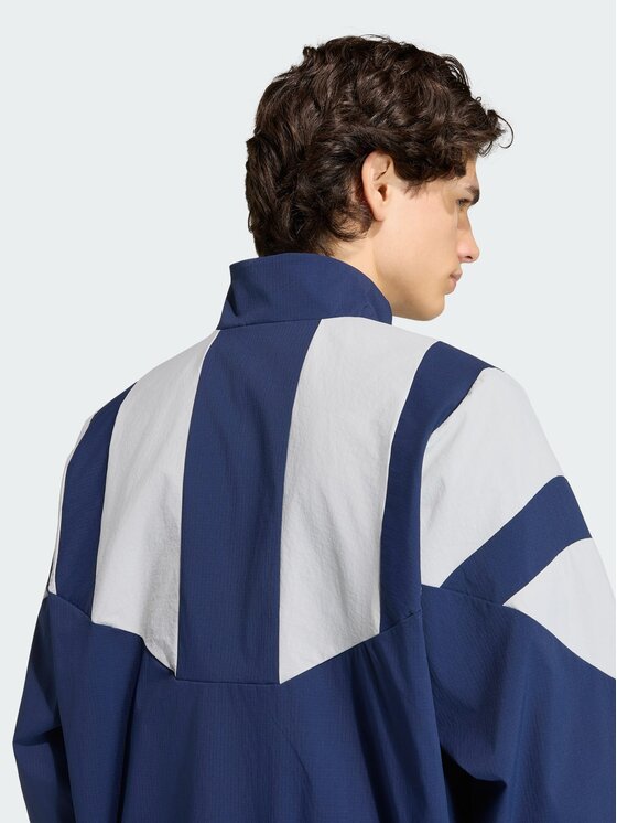 adidas adidas Kurtka bomber 168999 Niebieski jasny Loose Fit