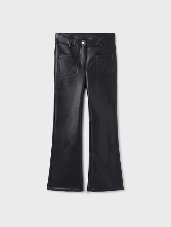 Mayoral Mayoral Odinės kelnės 7.508 Juoda Regular Fit