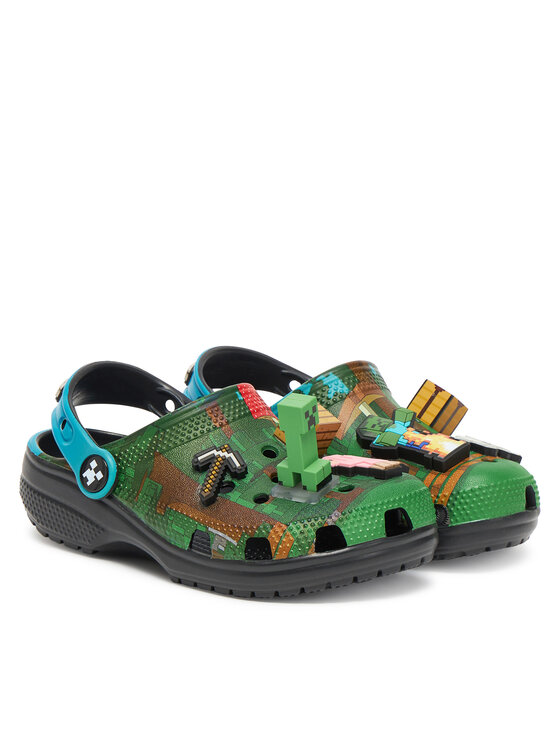 Crocs Crocs Klapki Minecraft Cls Clg K 210830 Kolorowy