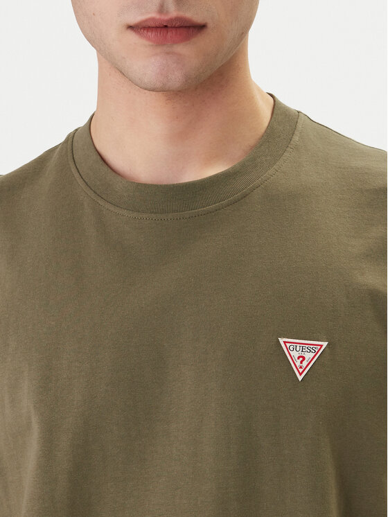 Guess Jeans Guess Jeans T-Shirt M4YI46 K8FQ4 Khakifarben Regular Fit