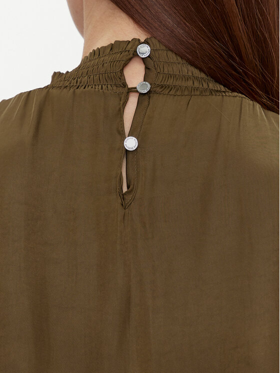 Morgan Morgan Bluza 241-OFLIP Khaki Regular Fit