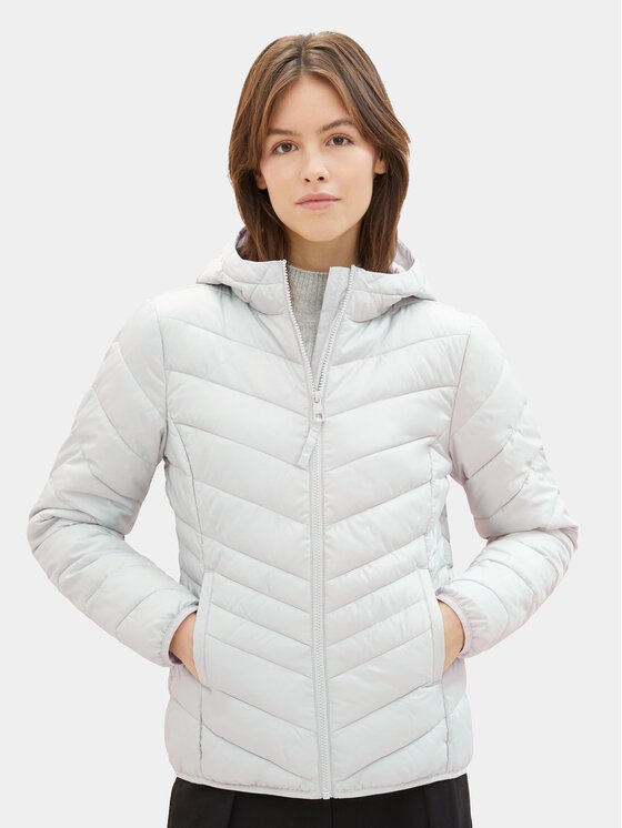 Tom Tailor Denim Tom Tailor Denim Übergangsjacke 1035807 Grau Regular Fit