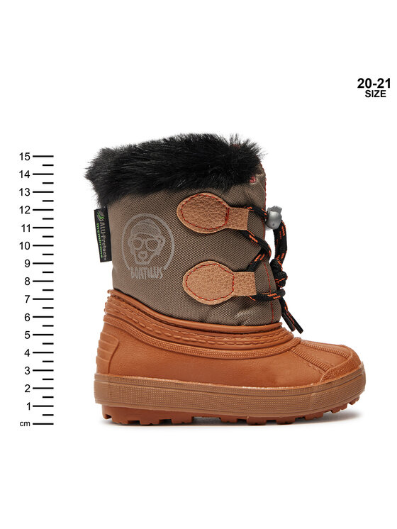 Boatilus Boatilus Снігоходи Nippy 02 Sint. Leather Boot NN02 VAR.41NR Оранжевий
