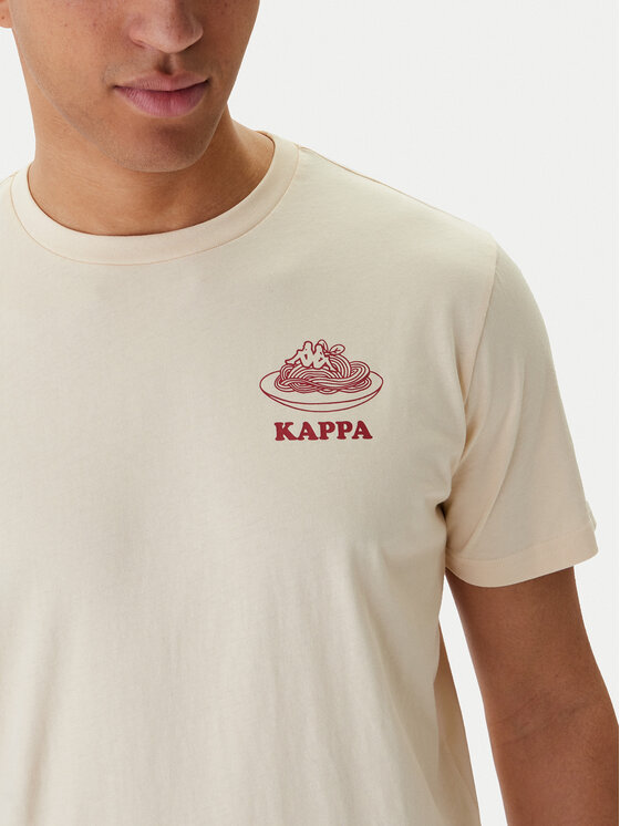 Kappa Kappa Tričko 37276IW Béžová Regular Fit