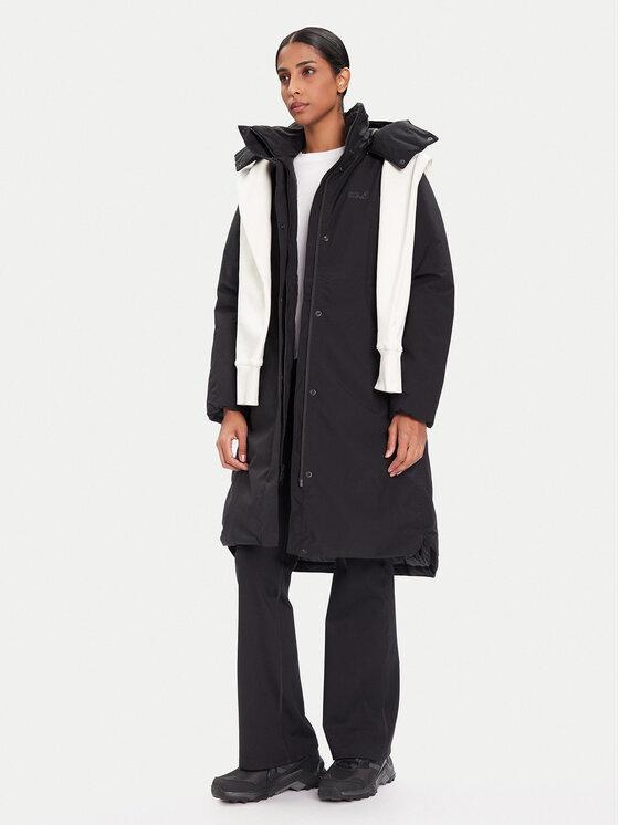 Jack Wolfskin Jack Wolfskin Kurtka zimowa Frost Haven A65090 Czarny Regular Fit