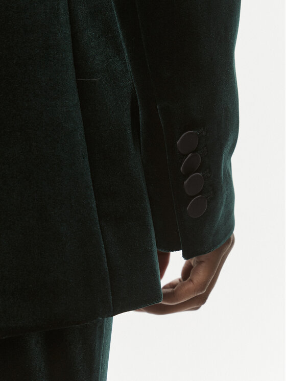 KARL LAGERFELD KARL LAGERFELD Marynarka 240W1408 Zielony Regular Fit