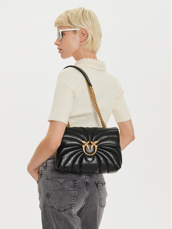 PINKO PINKO Torbica Love Puff Classic Cl AI 24-25 PLTT 100038 A1EX Crna