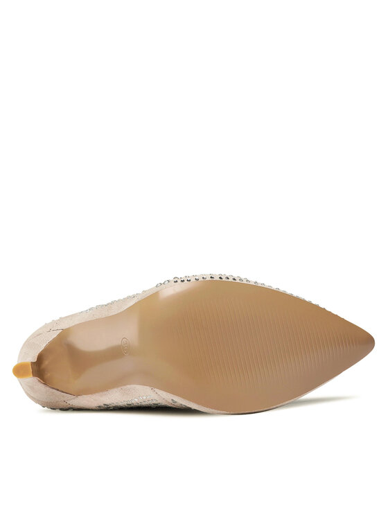 DeeZee DeeZee Botki H120403-01 Beżowy