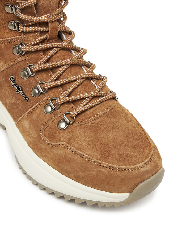 Pepe Jeans Pepe Jeans Kotníková obuv Kimi Desert W PLS600023 Hnědá