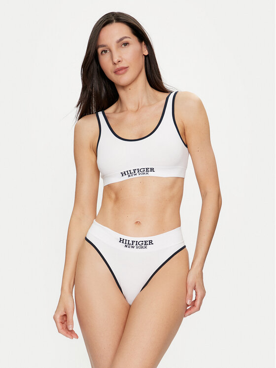 Tommy Hilfiger Tommy Hilfiger Бюстгальтер-топ UW0UW05217 Білий