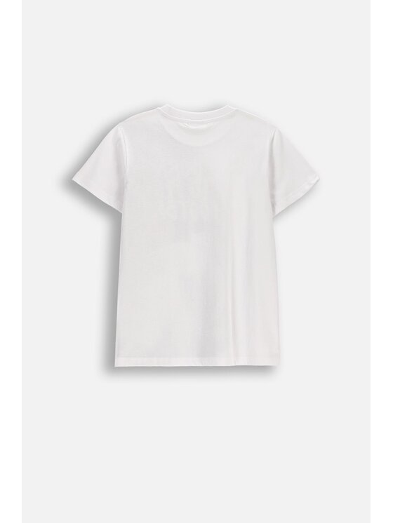Coccodrillo Coccodrillo T-Shirt WC6143209VBB-001 Biały Regular Fit