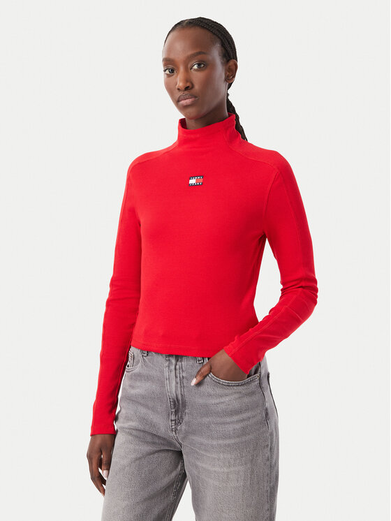 Tommy Jeans Tommy Jeans Ζιβάγκο DW0DW23251 Κόκκινο Slim Fit