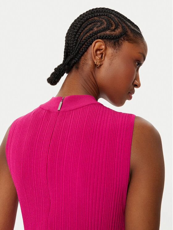 MICHAEL Michael Kors MICHAEL Michael Kors Vestito di maglia MR582UN33D Rosa Slim Fit