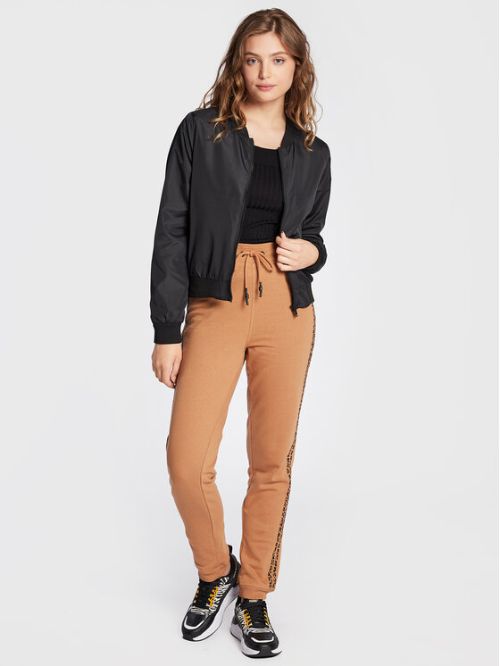 Brave Soul Brave Soul Bundy bomber LJK-KAJAL Čierna Regular Fit