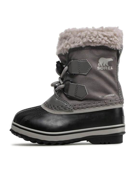 Sorel Sorel Sněhule Childrens Yoot Pac Nylon Wp NC1962 Šedá