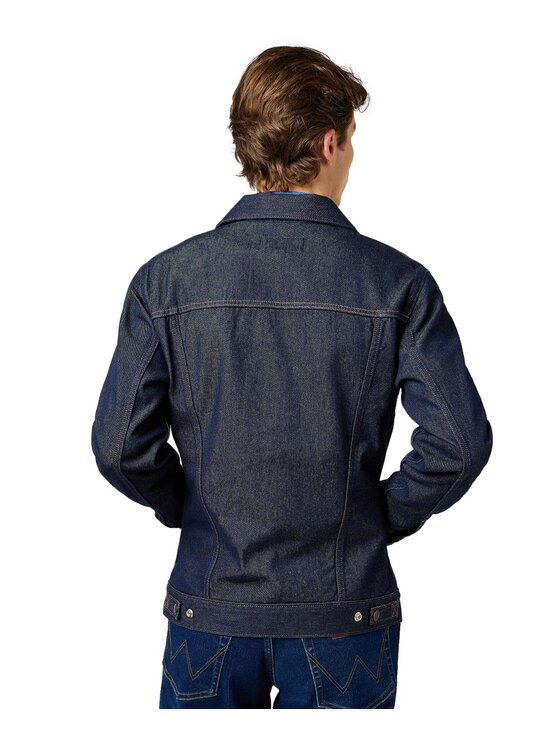 Wrangler Wrangler Kurtka jeansowa 112362391 Granatowy Regular Fit