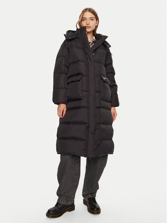 Dámská Vatovaná bunda Levi's , Velikost:L, Barva: Černá, Western Bubble A8529-0000