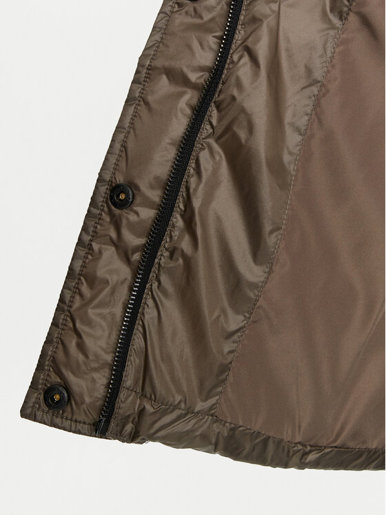 Athlecia Athlecia Brezrokavnik Prinsloo W EA243353 Rjava Regular Fit